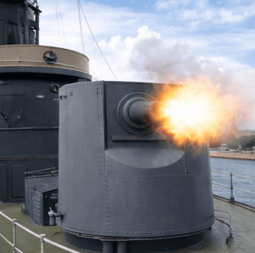 Крейсер Аврора (выстрел)