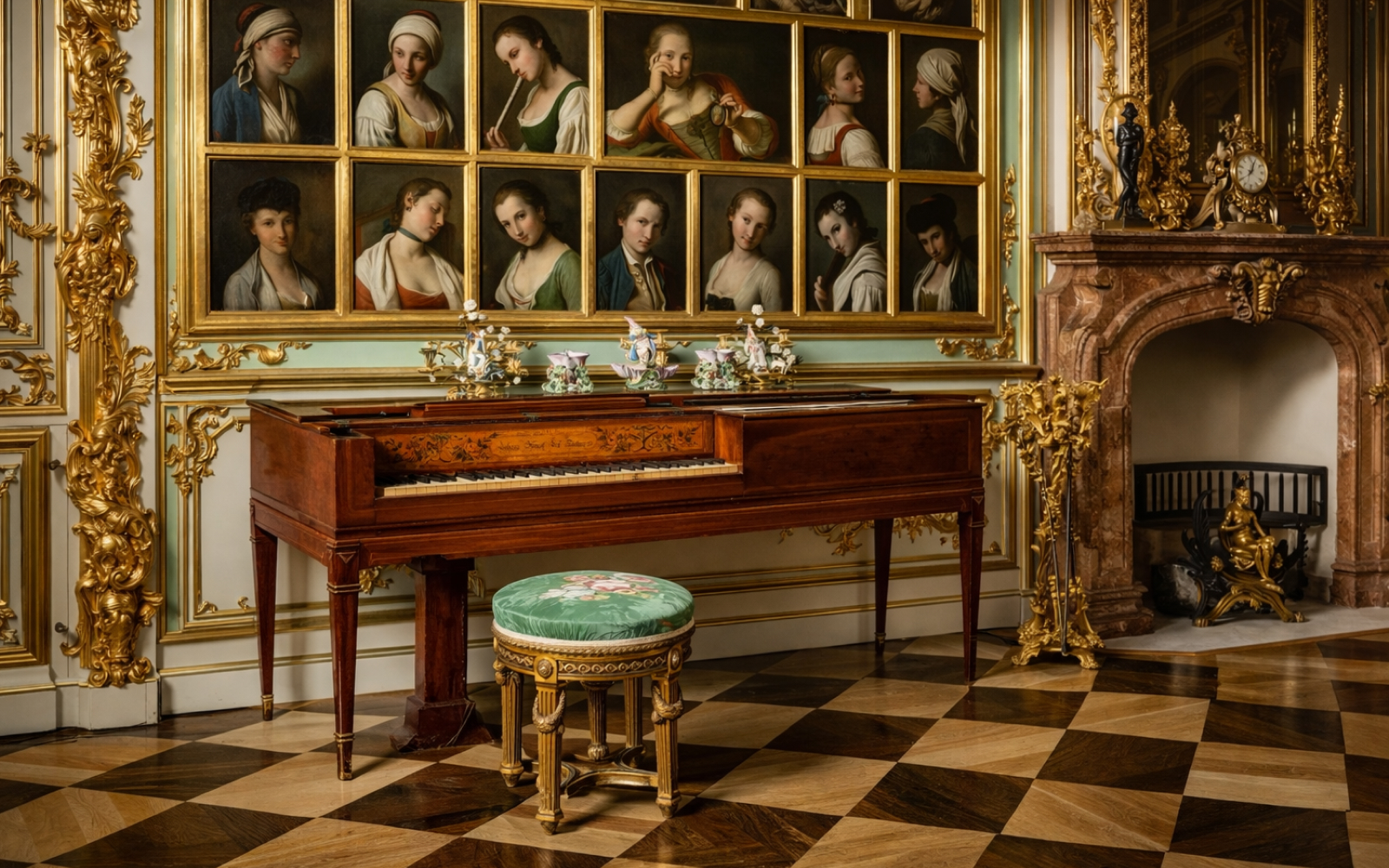 Картинный зал Петергофского дворца