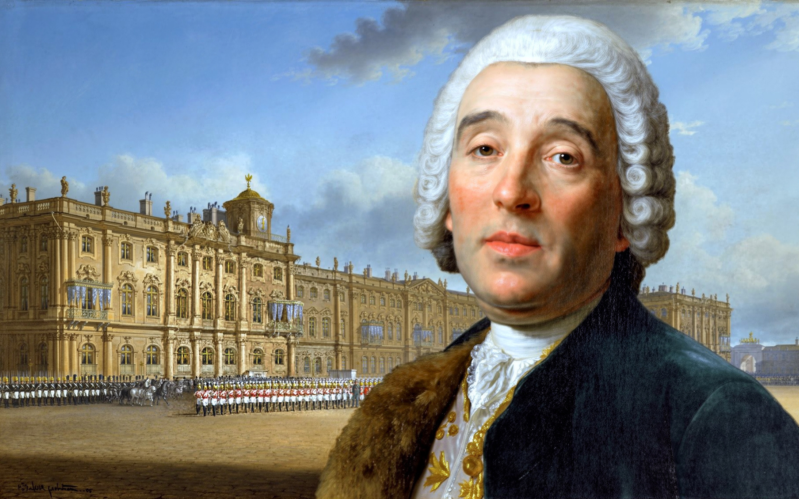 Бартоломео Растрелли — архитектор Петергофского дворца