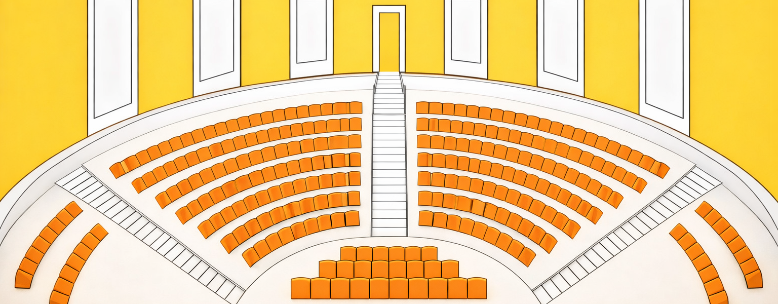 План зала Эрмитажного театра