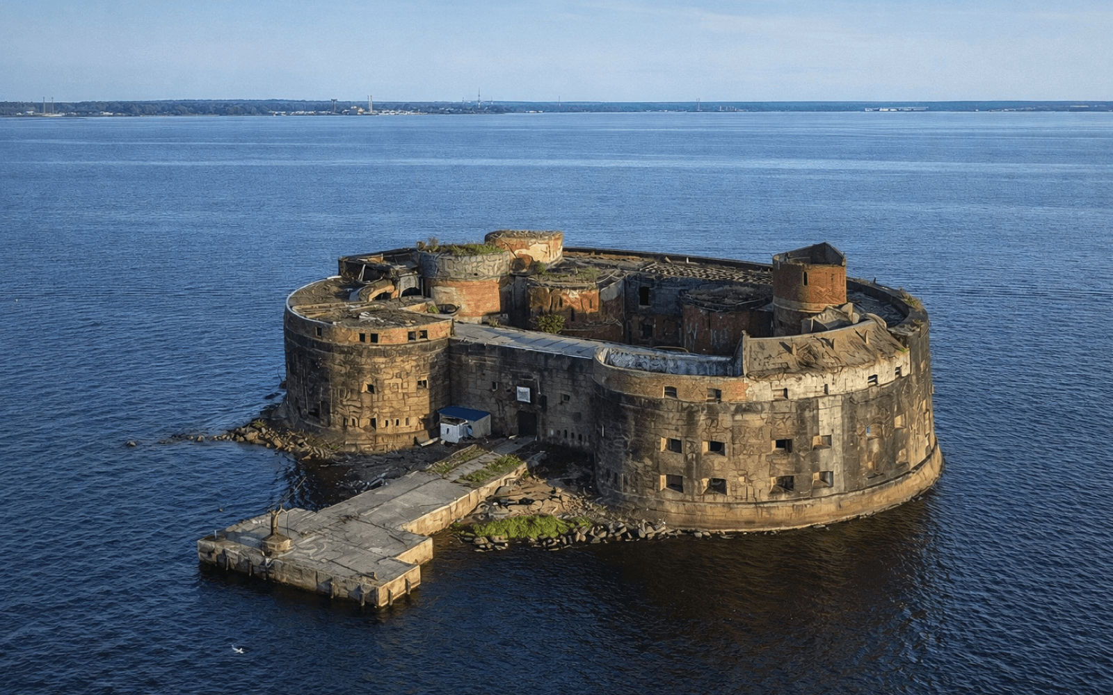 Форт Император Александр 1 или Чумный в Кронштадте