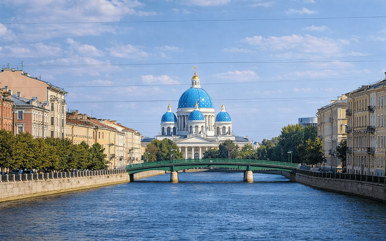 Река Фонтанка в Санкт-Петербурге