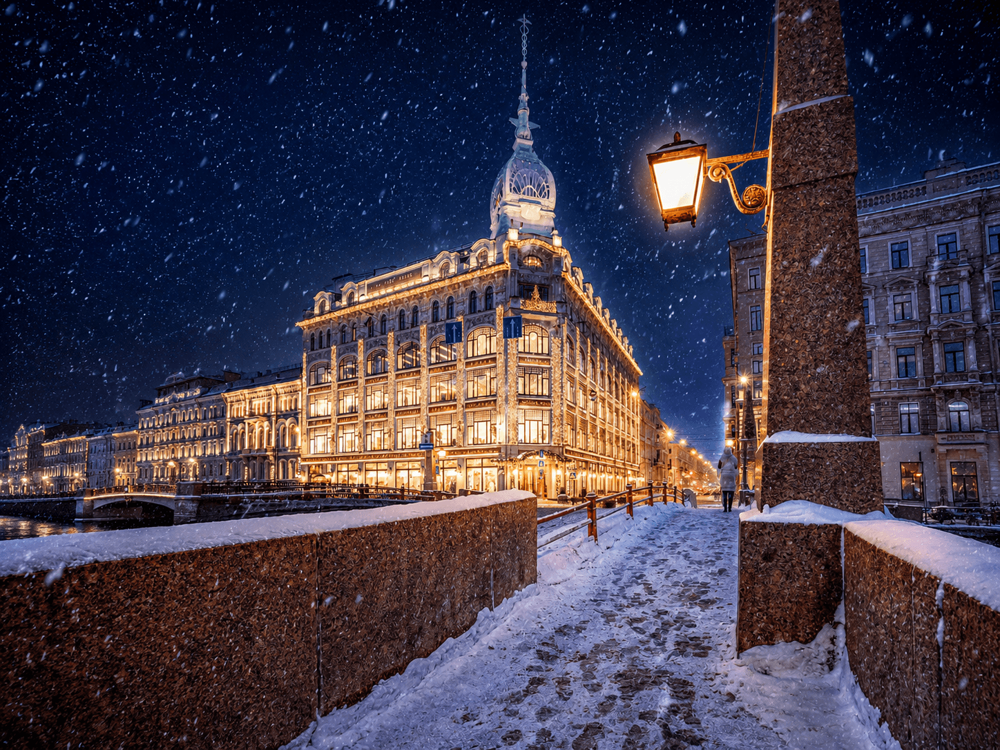 Петербург зимой