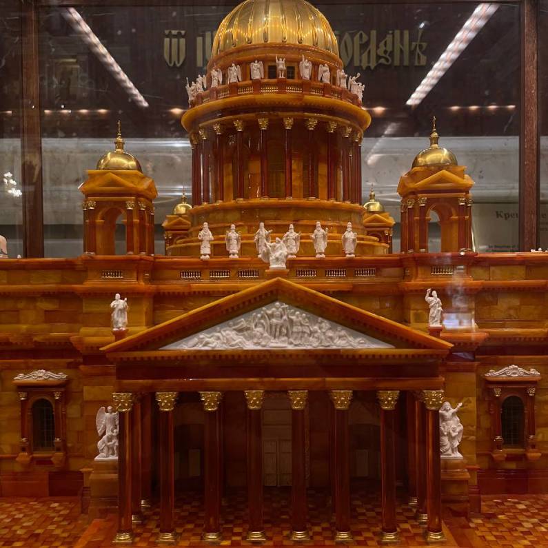 Макет Исаакиевского собора