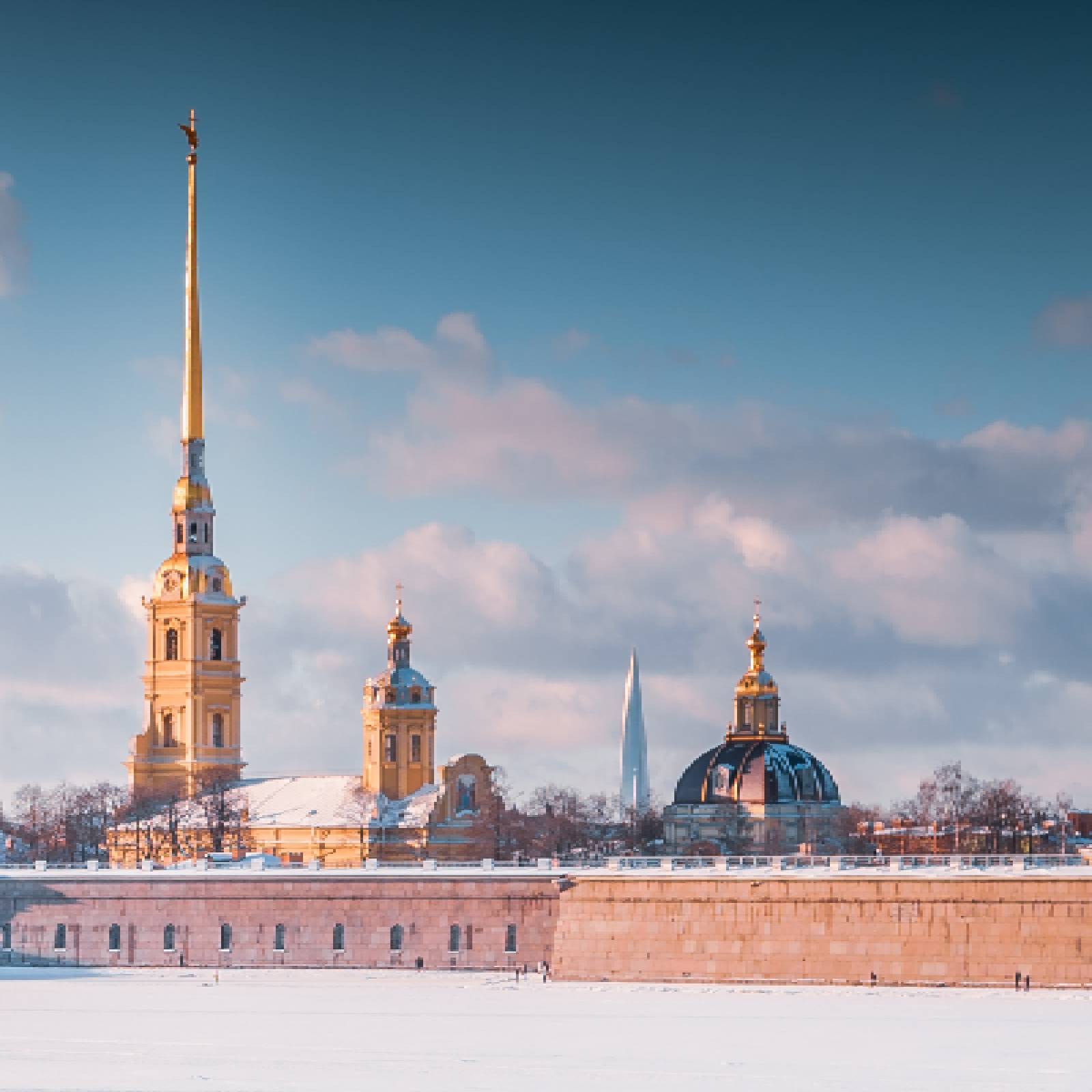 Петропавловская крепость на Заячьем острове