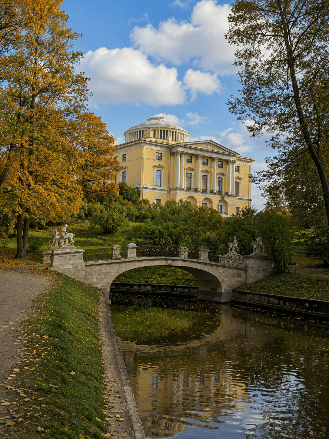 Пеший маршрут по Павловску