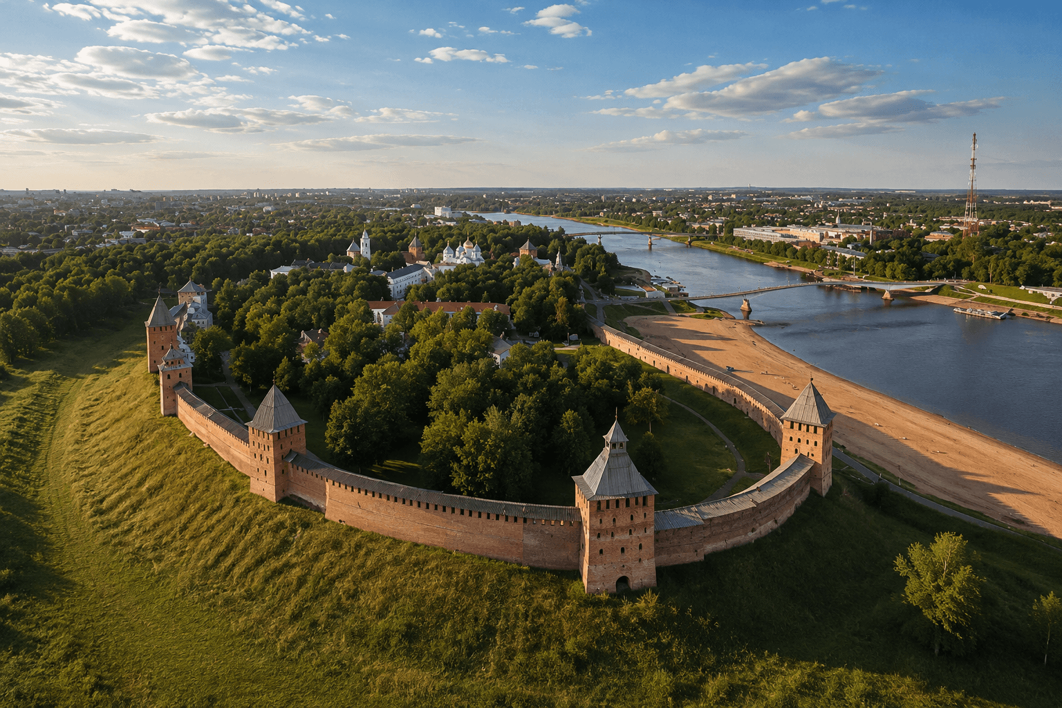 Новгородский кремль Детинец