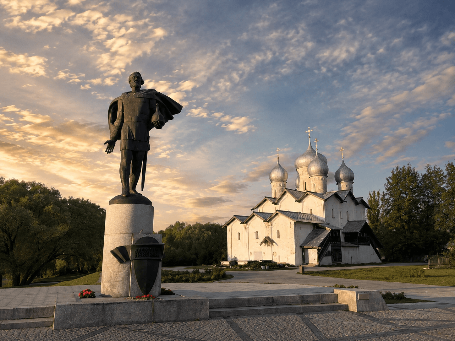 Памятник в Великом Новгороде