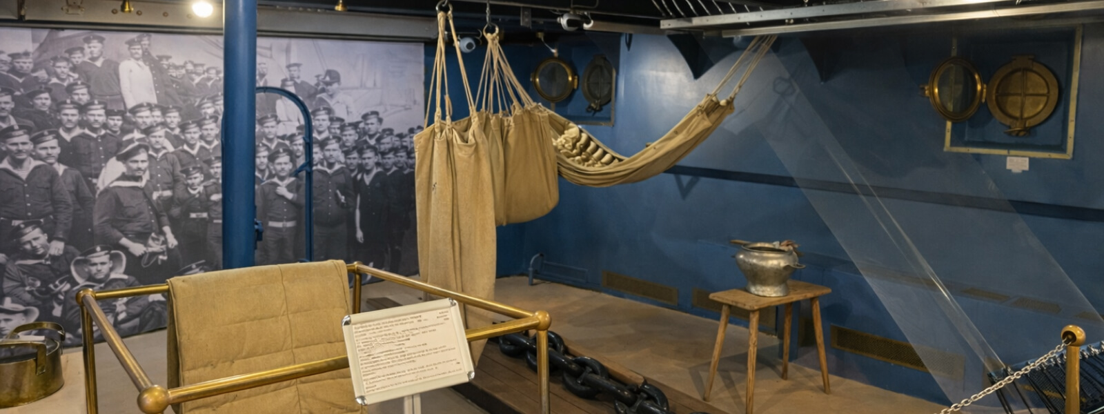 Быт матросов крейсера «Аврора»: предметы службы и повседневной жизни в музейной экспозиции