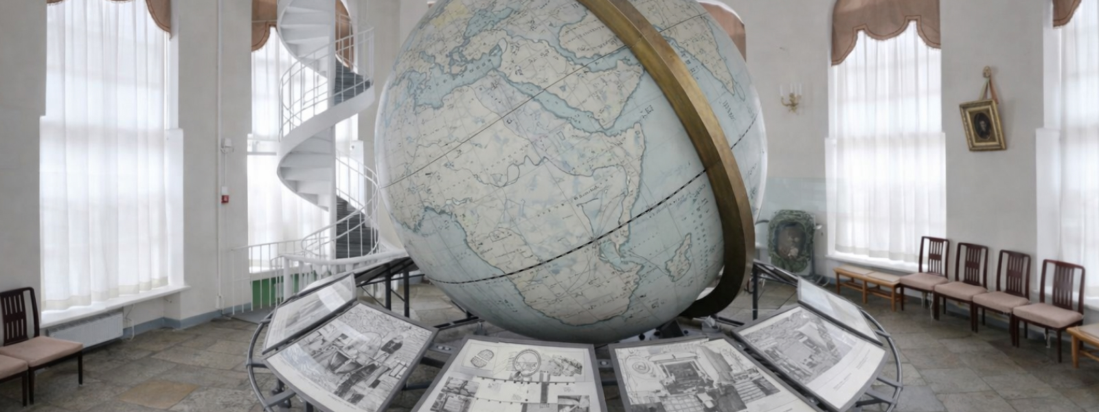 Готторпский глобус в Кунсткамере: рабочее место астронома XVIII века