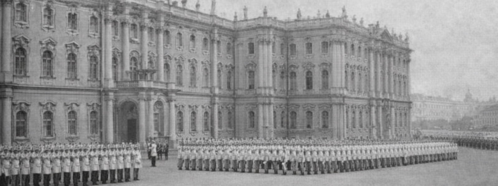 Эрмитаж: вид Зимнего дворца с запада, 1855–1857