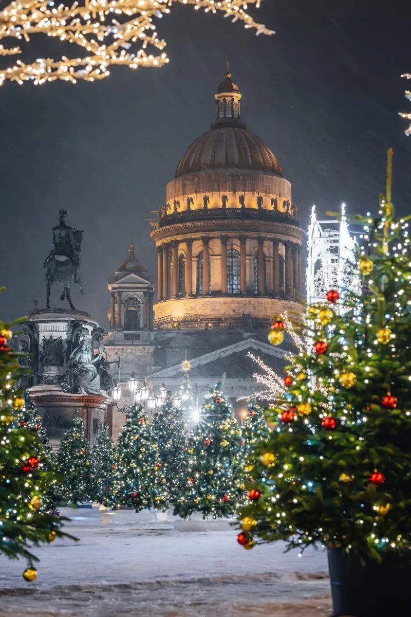 Новый год Исаакиевский сабор