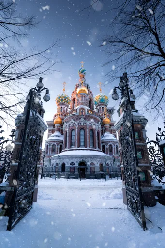 Рождество в Петербурге