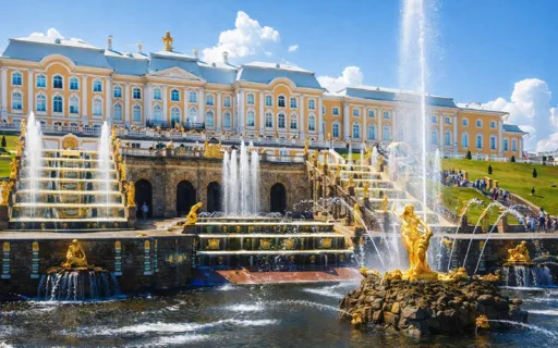 Касакады Петергофа