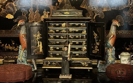 Петергоф - шкатулка в стиле шинуазри