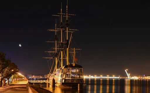 Ночной Петербург