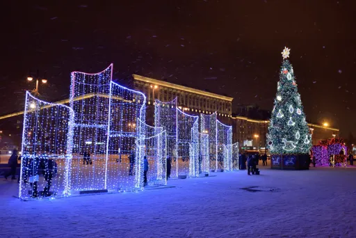 Новогодний Петербург