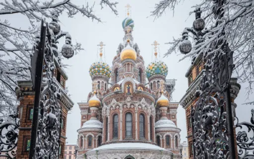 Спас на Крови Зимой