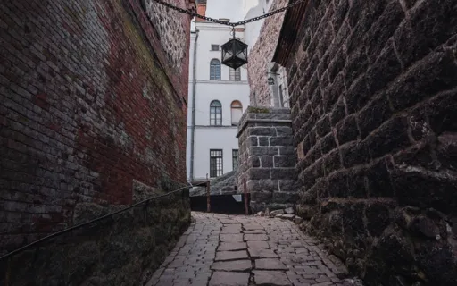 Выборг улочки