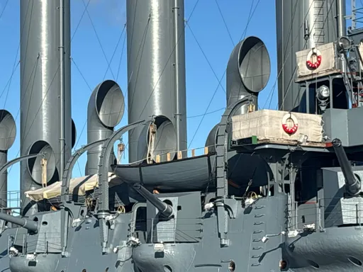 Аврора - мачты