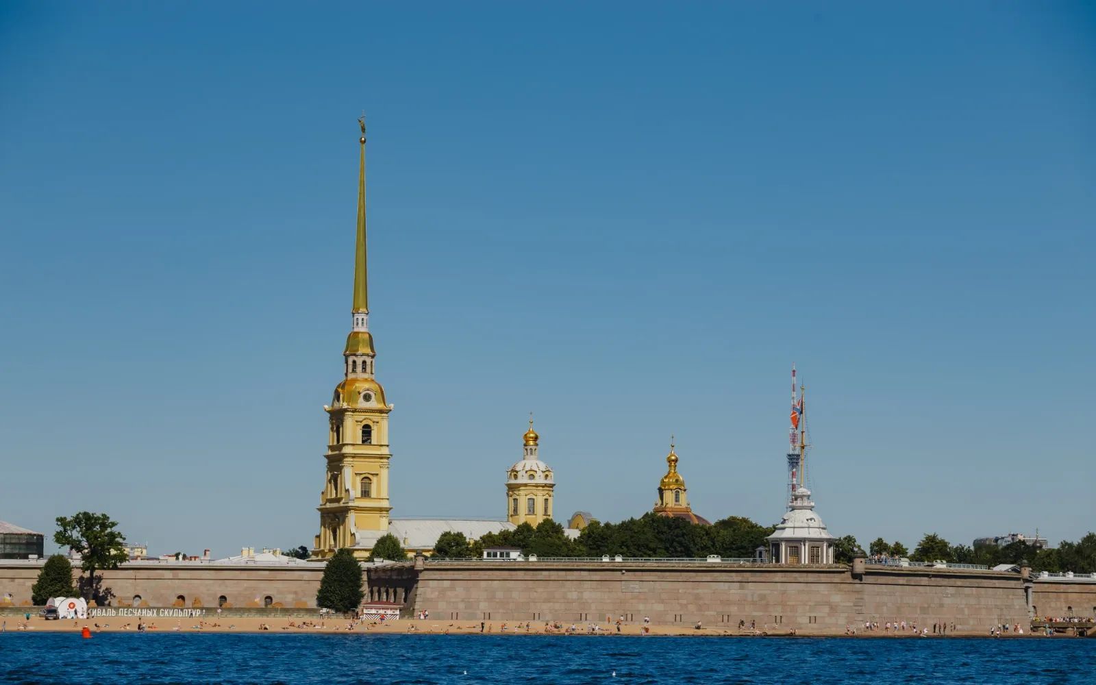 Вид с теплохода на экскурсии 