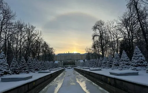 Петергоф (парк - зима)