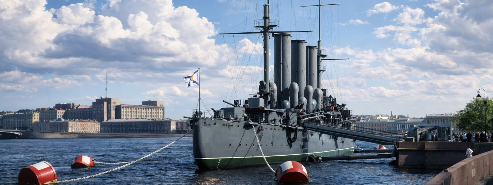 Крейсер Аврора – прогулка по палубам большой истории