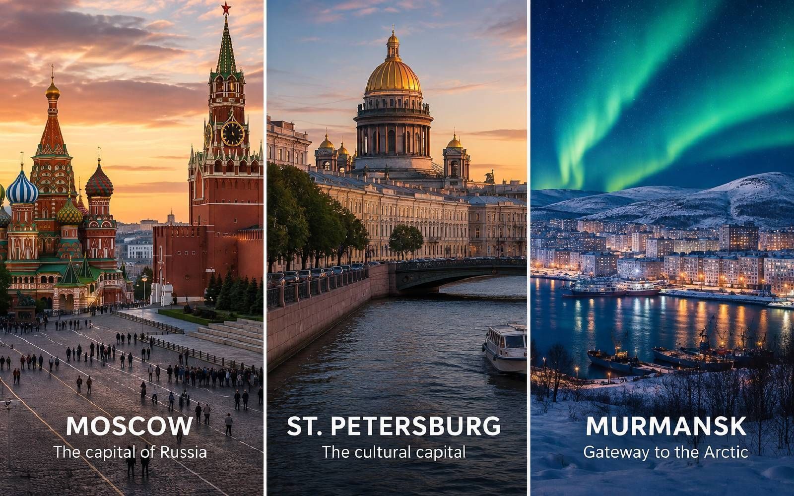 8-day tour to Russia