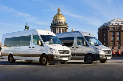 Аренда микроавтобуса в Санкт-Петербурге на 18 мест - Mersedes