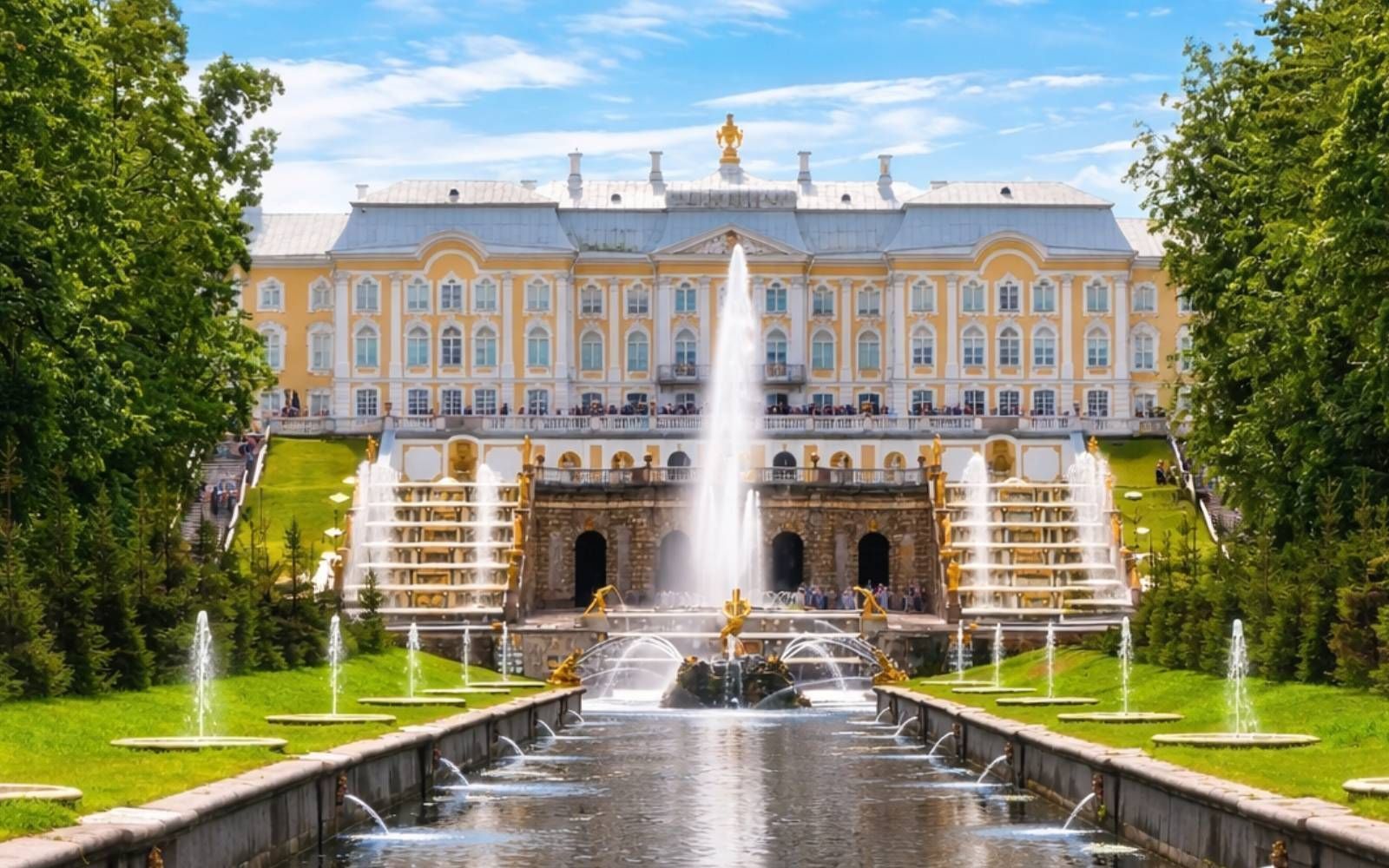 Экскурсия в Большой Петергофский дворец