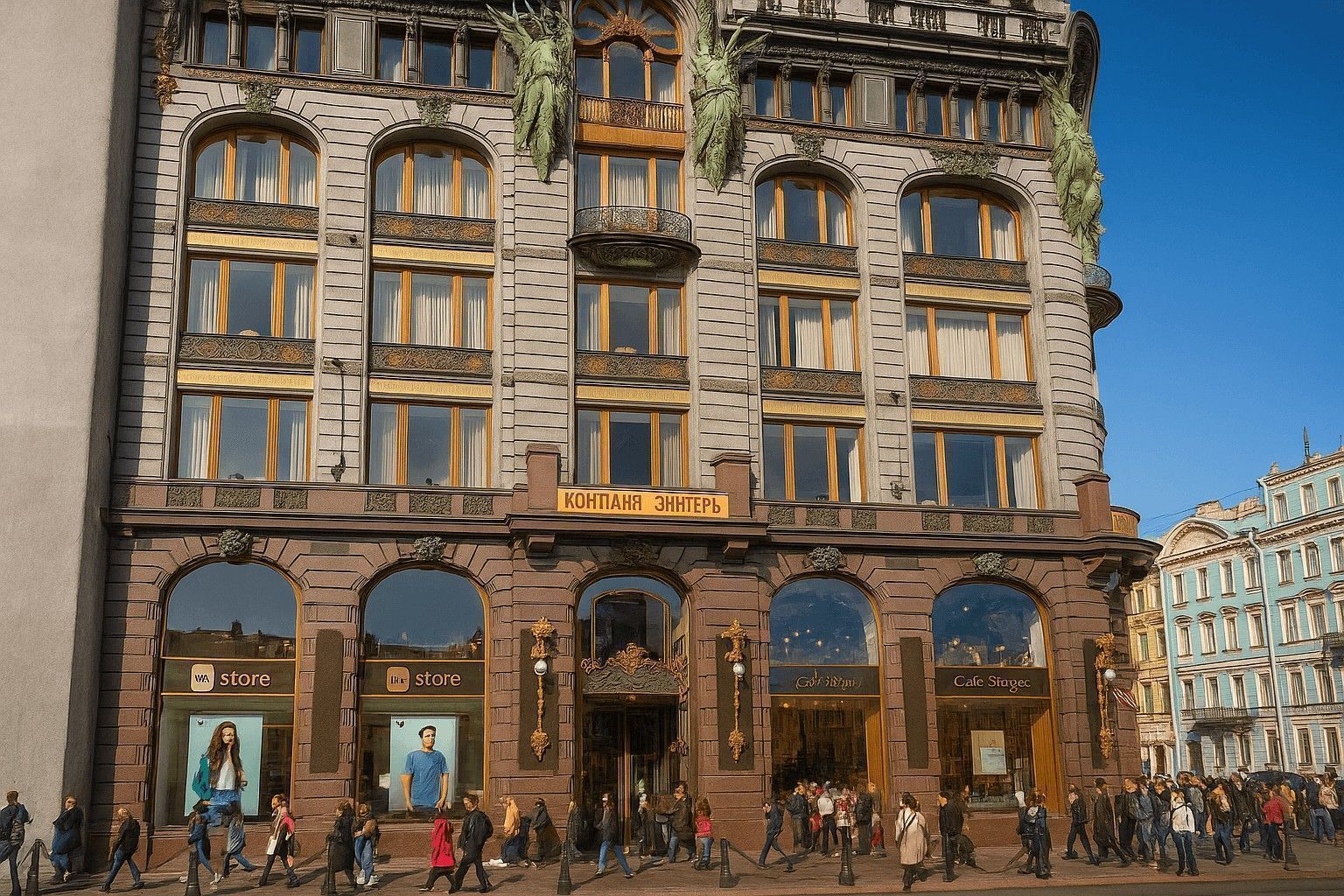 Обзорная автобусная экскурсия по Санкт-Петербургу