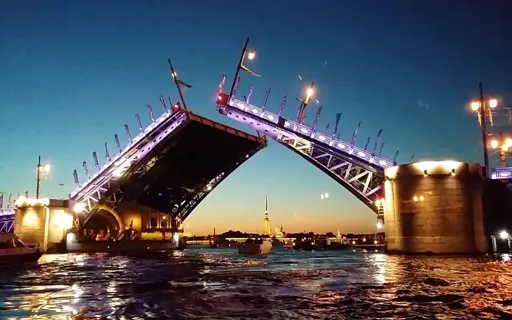 Теплоходная прогулка "Ночной Петербург"