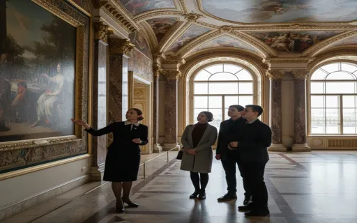 «От ансамблей к шедеврам: Петербург и сокровища Эрмитажа»